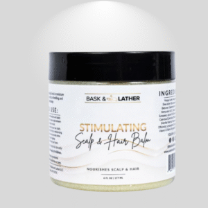 stimulating scalp and hair balm